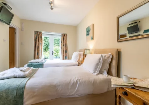 Bedroom #6 at Vale House, Lydford