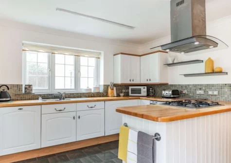 The kitchen at Valentia, Bude