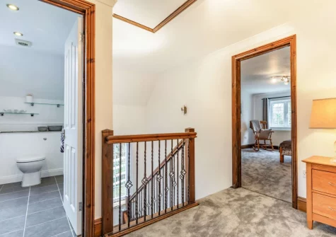 The first floor landing at Valentia, Bude