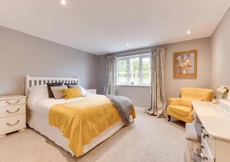 Bedroom #1 at Valley View, Mevagissey
