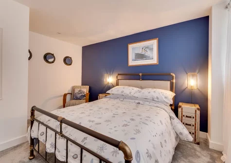 Bedroom #2 at Valley View, Mevagissey
