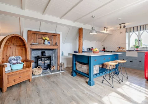 The kitchen & dining area at Valley View, Woodford