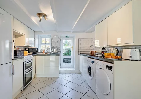 The kitchen at Victoria House, St Issey