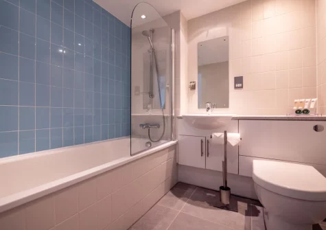 The bathroom at Villa Gallery 18 at The Valley, Carnon Downs