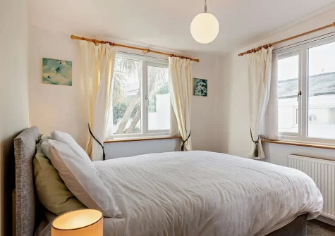 Bedroom #1 at Villa Surfside, Phillack