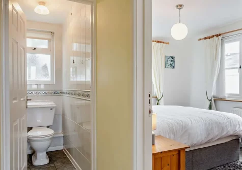 Bedroom #1 at Villa Surfside, Phillack