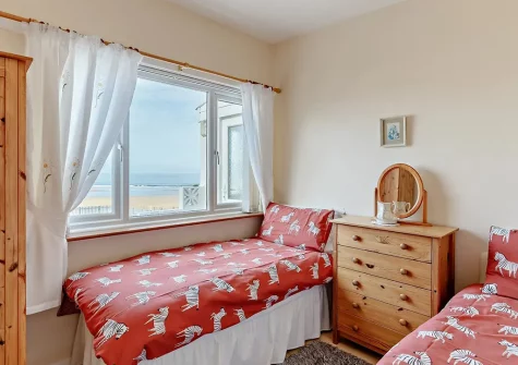 Bedroom #3 at Villa Surfside, Phillack
