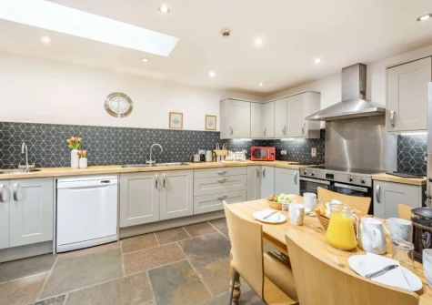 The kitchen at Wagon Linney, Lewdown