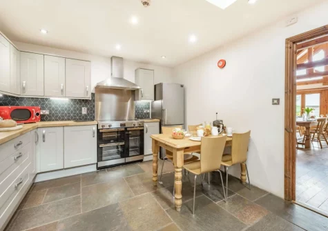 The kitchen at Wagon Linney, Lewdown