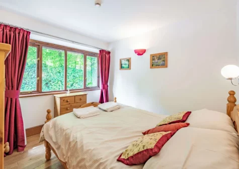 Bedroom #3 at Wagon Linney, Lewdown