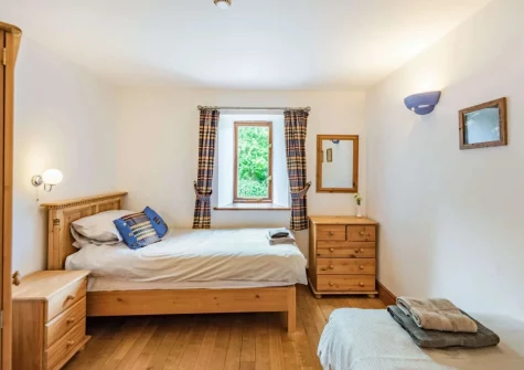 Bedroom #4 at Wagon Linney, Lewdown