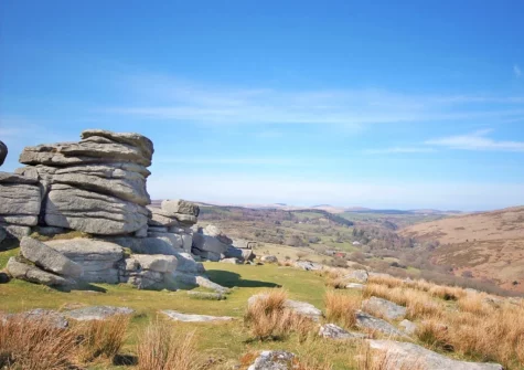 The delights of Dartmoor National Park are only a stone's throw away when you stay at Wagon Linney, Lewdown