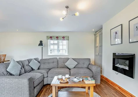 The living area at Waie Corner House, Zeal Monachorum