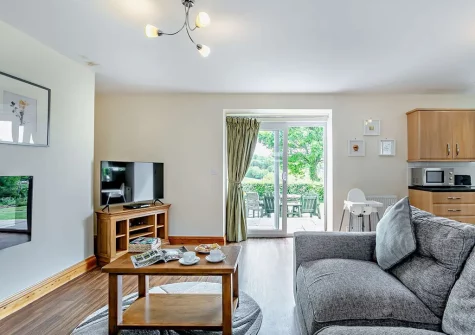 The living area at Waie Corner House, Zeal Monachorum