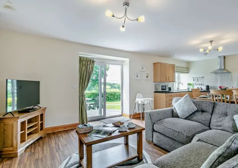 The living area at Waie Corner House, Zeal Monachorum