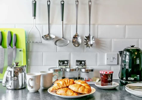 The kitchen at Waie Corner House, Zeal Monachorum