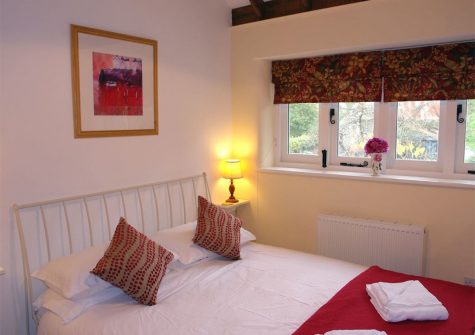 Bedroom #1 at Wassail Cottage, Yalberton