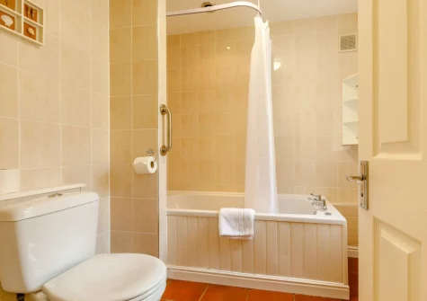 The bathroom at Water Terrace, Combe Martin
