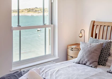 Bedroom #2 at Waterfront House, Appledore
