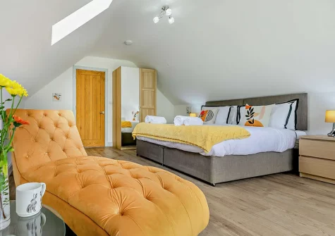 Bedroom #2 at Watergate, Mawgan Porth