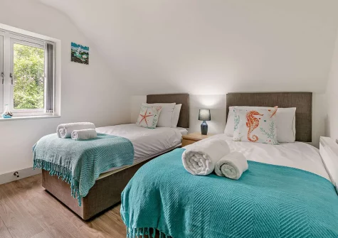 Bedroom #3 at Watergate, Mawgan Porth