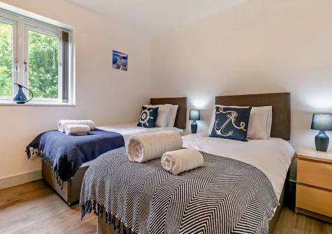 Bedroom #4 at Watergate, Mawgan Porth