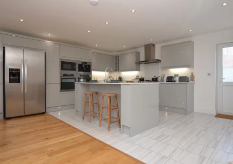 The kitchen at Waterhayes, Appledore