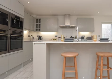 The kitchen at Waterhayes, Appledore
