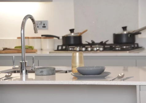 The kitchen at Waterhayes, Appledore