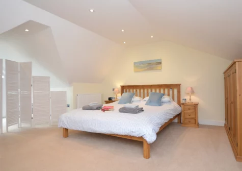 Bedroom #1 at Waterhayes, Appledore