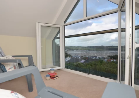 Bedroom #1 at Waterhayes, Appledore