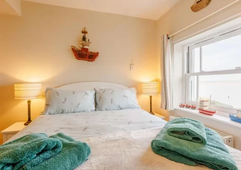 Bedroom #1 at Waters Edge, Appledore