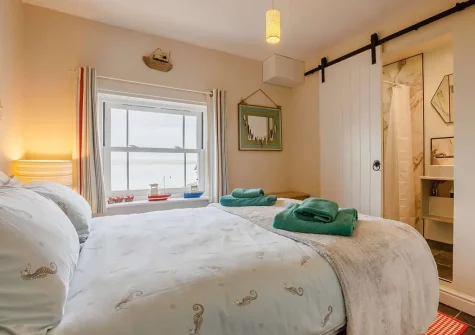 Bedroom #1 at Waters Edge, Appledore