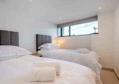 Bedroom #2 at Waters Edge, Polruan