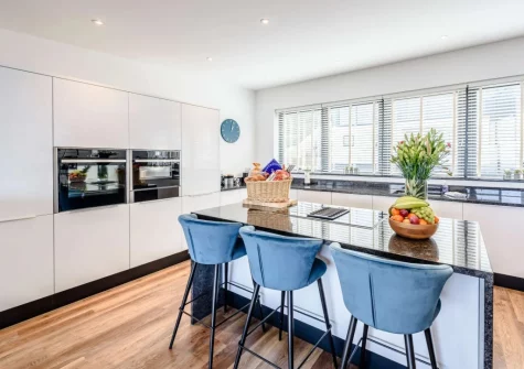 The kitchen at Waters Reach, Westward Ho!