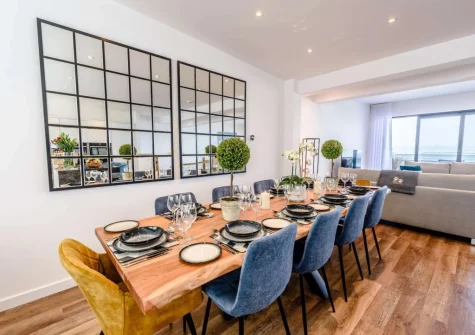 The dining area at Waters Reach, Westward Ho!