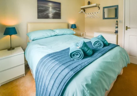 Bedroom #1 at Waterside at Pendra Loweth, Falmouth
