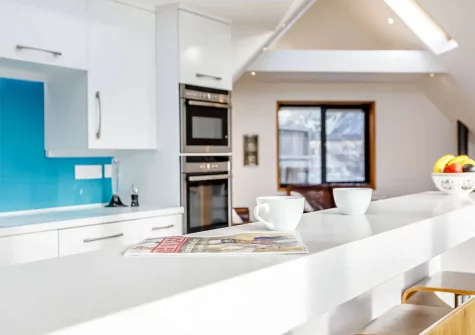 The kitchen at Waterside, Lympstone