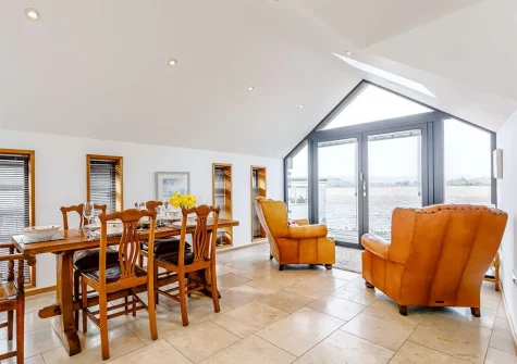 The dining area at Waterside, Lympstone