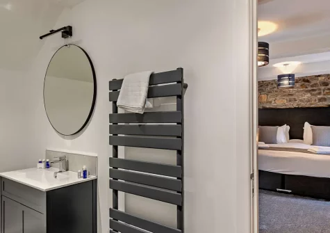 Bedroom #3 en-suite at Watson Cottage, St Mellion