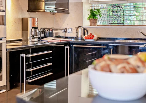 The kitchen at Wave Watch, Newquay