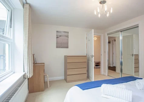 Bedroom #1 at Waves at Great Cliff, Dawlish