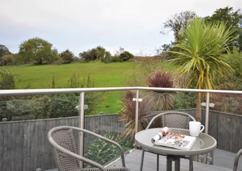 Bedroom #1 terrace at Waves End, Babbacombe