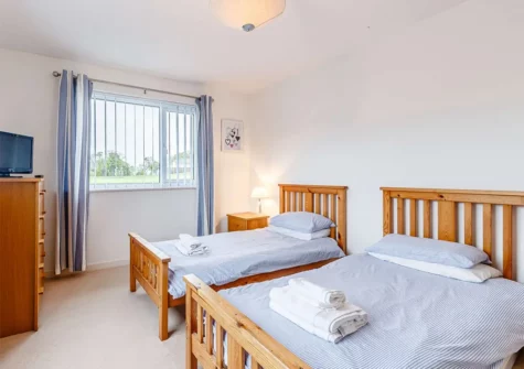 Bedroom #2 at Waves End, Babbacombe