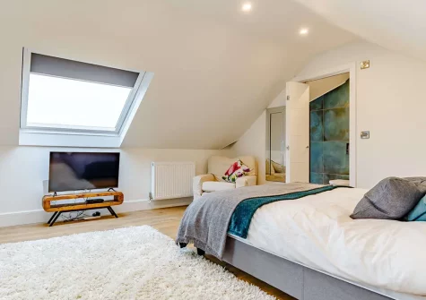 Bedroom #1 at Wayfarer, Newquay