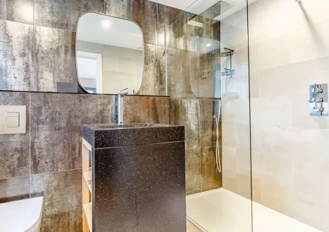 Bedroom #2 en-suite shower room at Wayfarer, Newquay