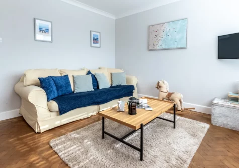 The cozy snug at Wayside, Saunton