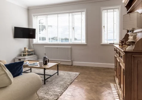 The cozy snug at Wayside, Saunton