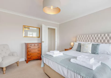 Bedroom #1 at Wayside, Saunton