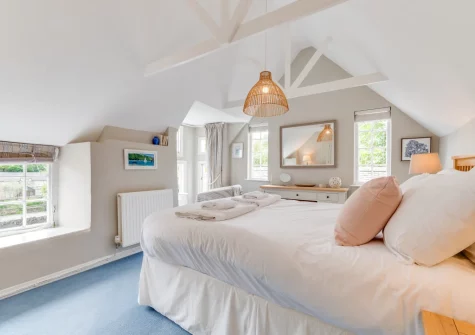 Bedroom #1 at Well Too, Helford